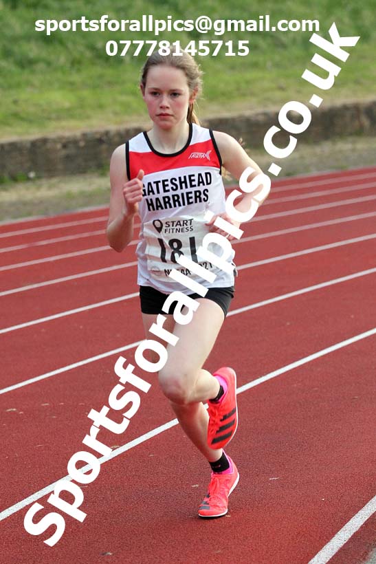 1500 metres, North East Grand Prix No. 1, Monkton on Wednesday, April 28th, 2021. Photo: David T. Hewitson/Sports for All Pics